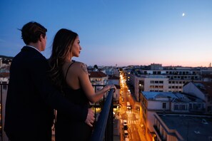 Terrasse sur le toit