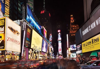 Property map at The Gallivant Times Square
