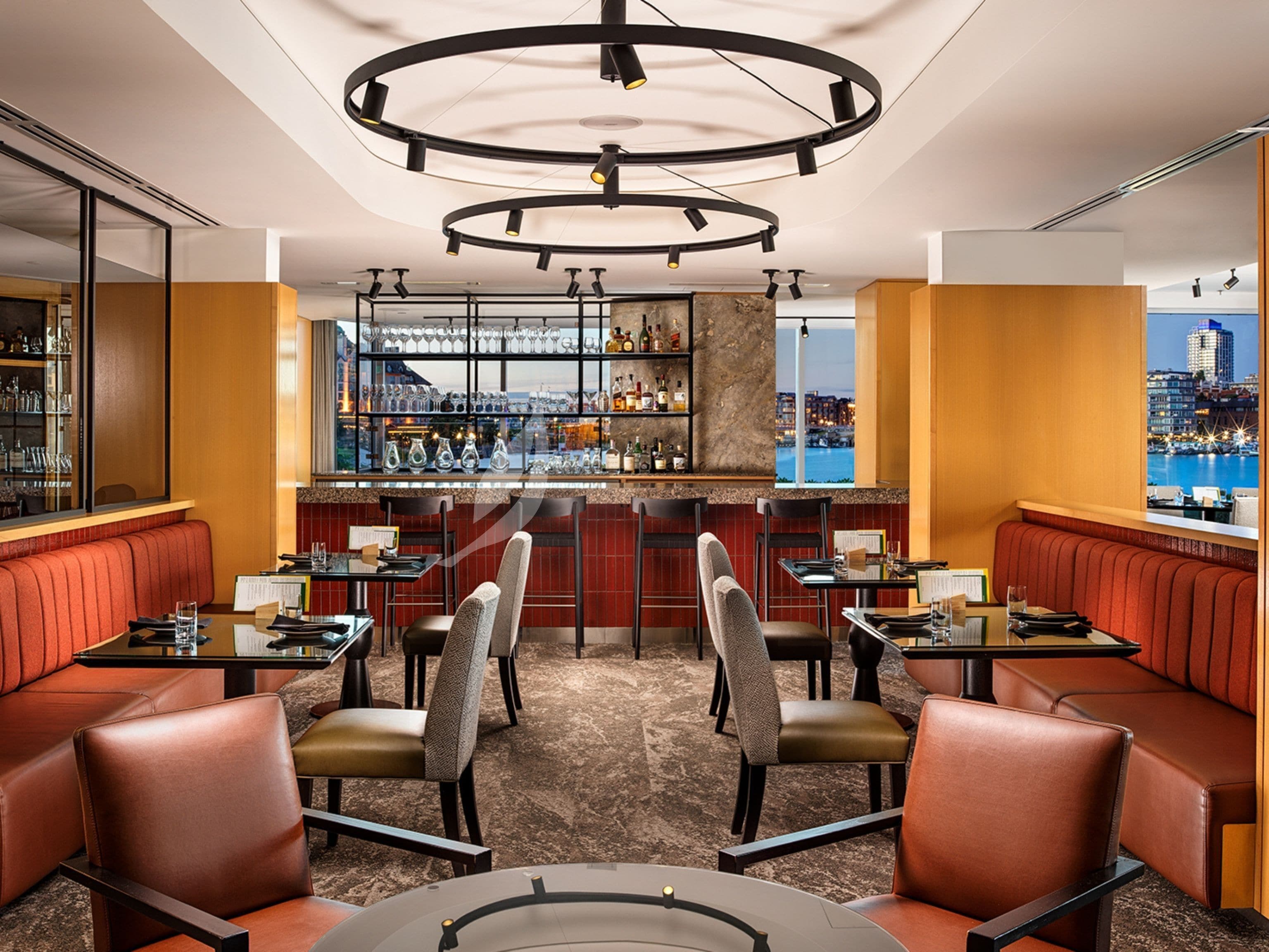 breakfast and dinner served, sea views