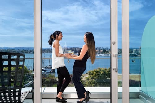 Estudio Premium, 1 cama King size, patio, vista al océano (Erickson Wing) | Terraza o patio