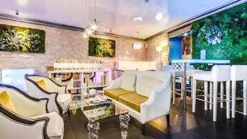 Sala de estar en el lobby