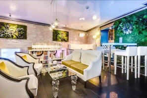 Sala de estar en el lobby