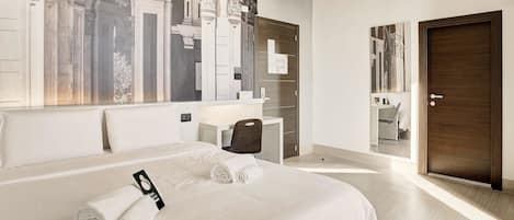 Standard Double Room | Hypo-allergenic bedding, down duvets, in-room safe, desk