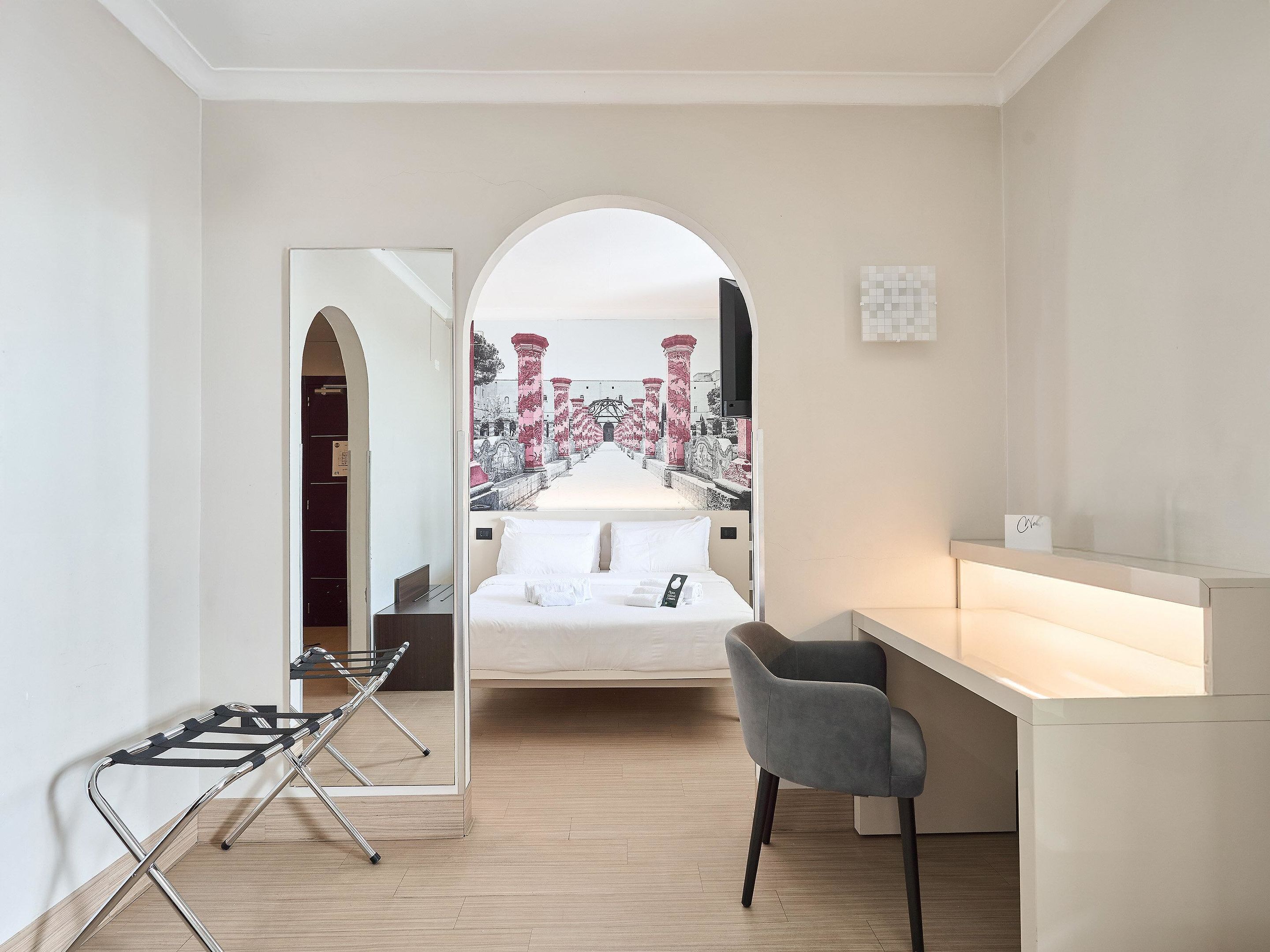 三人房, 无烟房, 露台 | 防过敏的被褥、羽绒被、客房内保险箱、办公桌