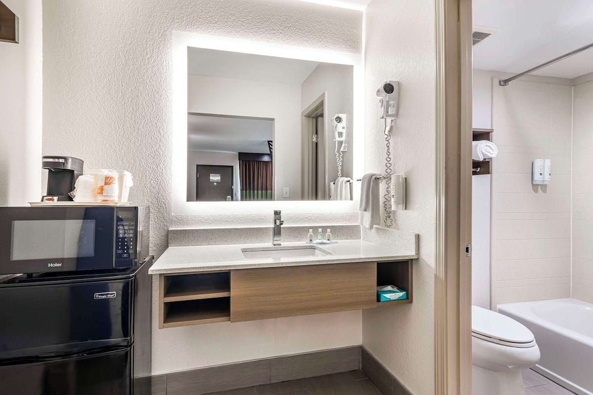 suite, 1 king bed with sofa bed, non smoking | desk, iron/ironing board, free cots/infant beds, free wifi