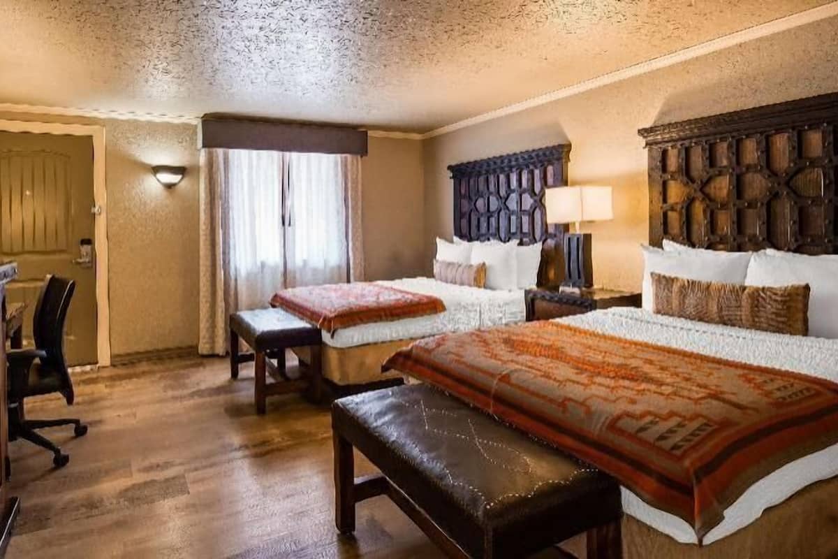 Pillow-top beds, desk, iron/ironing board, cots/infant beds