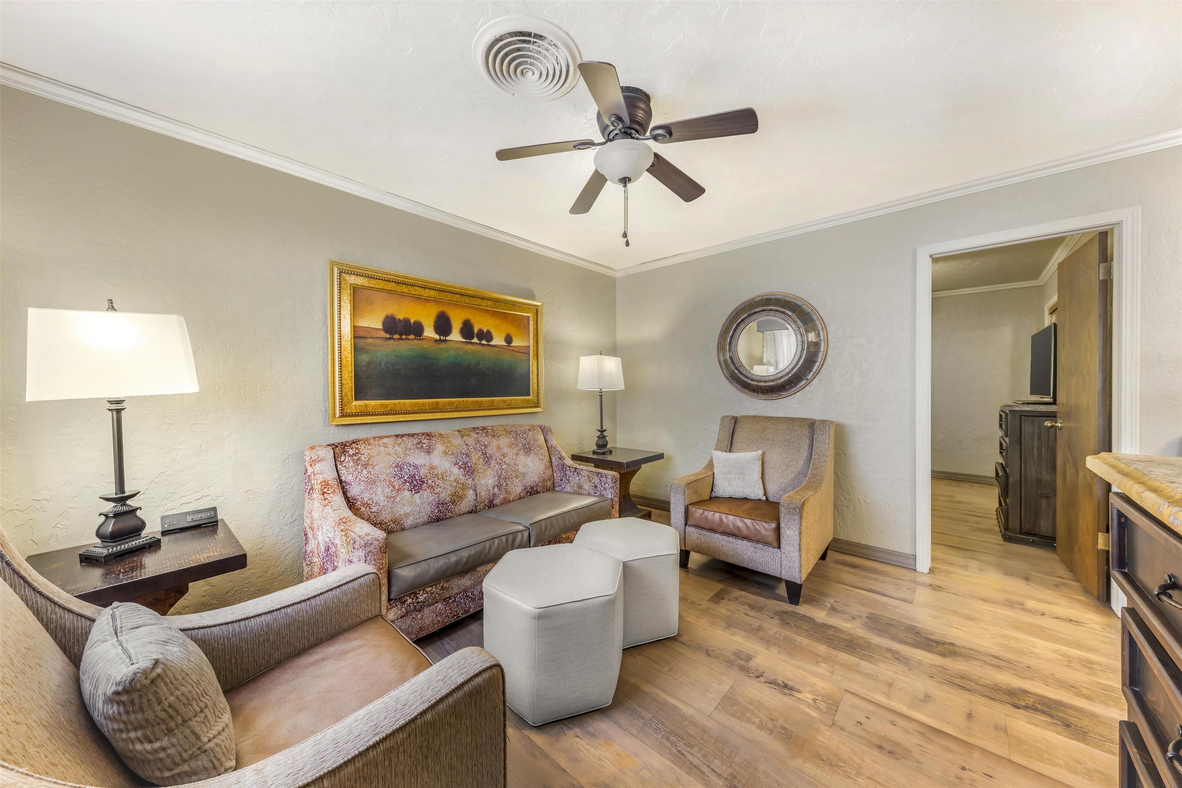 suite, multiple beds, non smoking, refrigerator & microwave (with sofabed) | pillow-top beds, desk, iron/ironing board, cots/infant beds