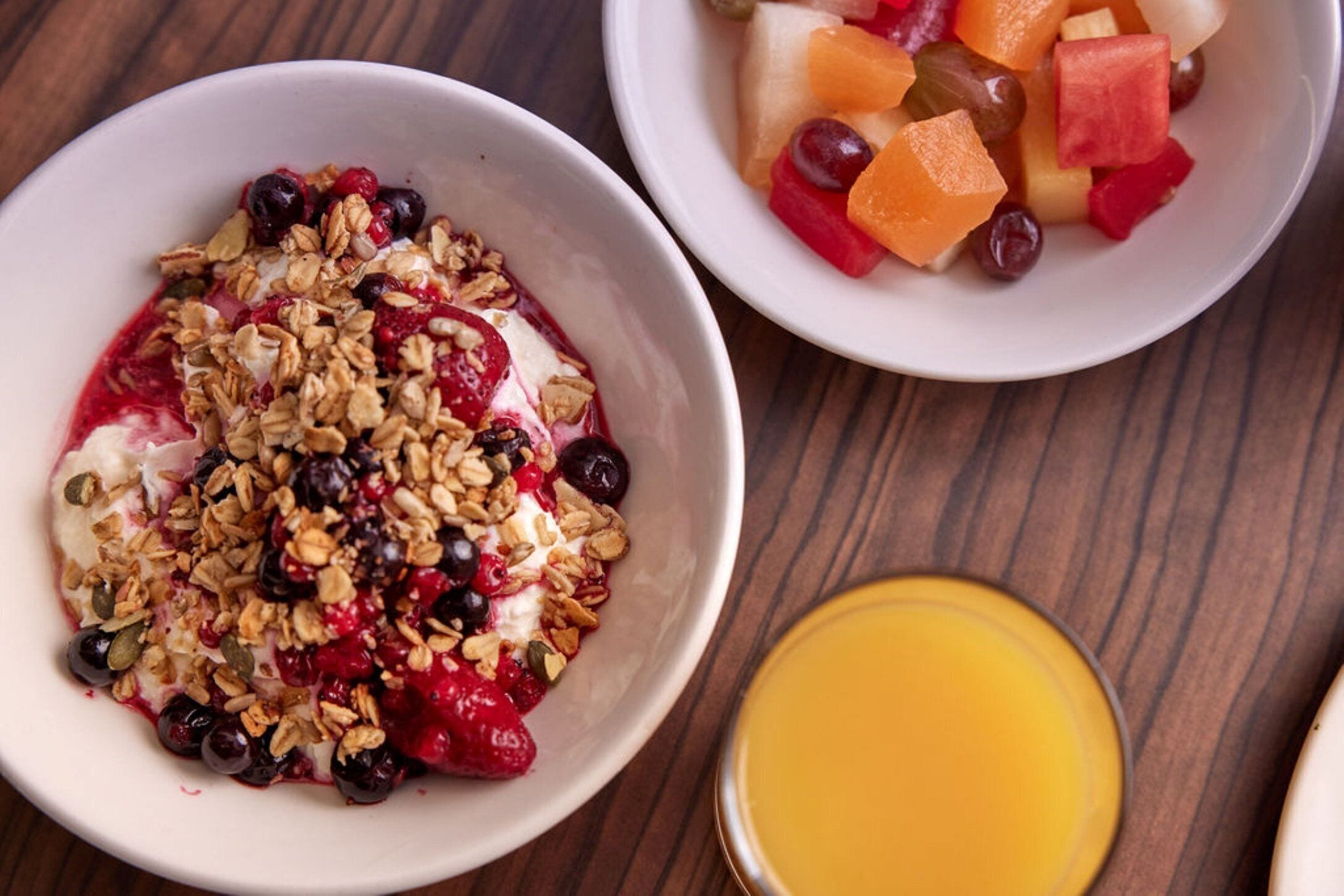 Frukostbuffé varje dag (GBP 16.50 per person)