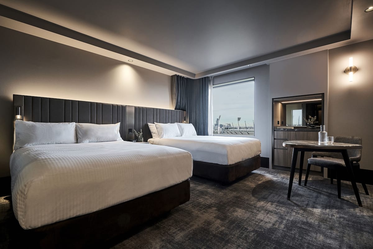 Superior Double Room, 2 Double Beds | 1 bedroom, premium bedding, minibar, in-room safe