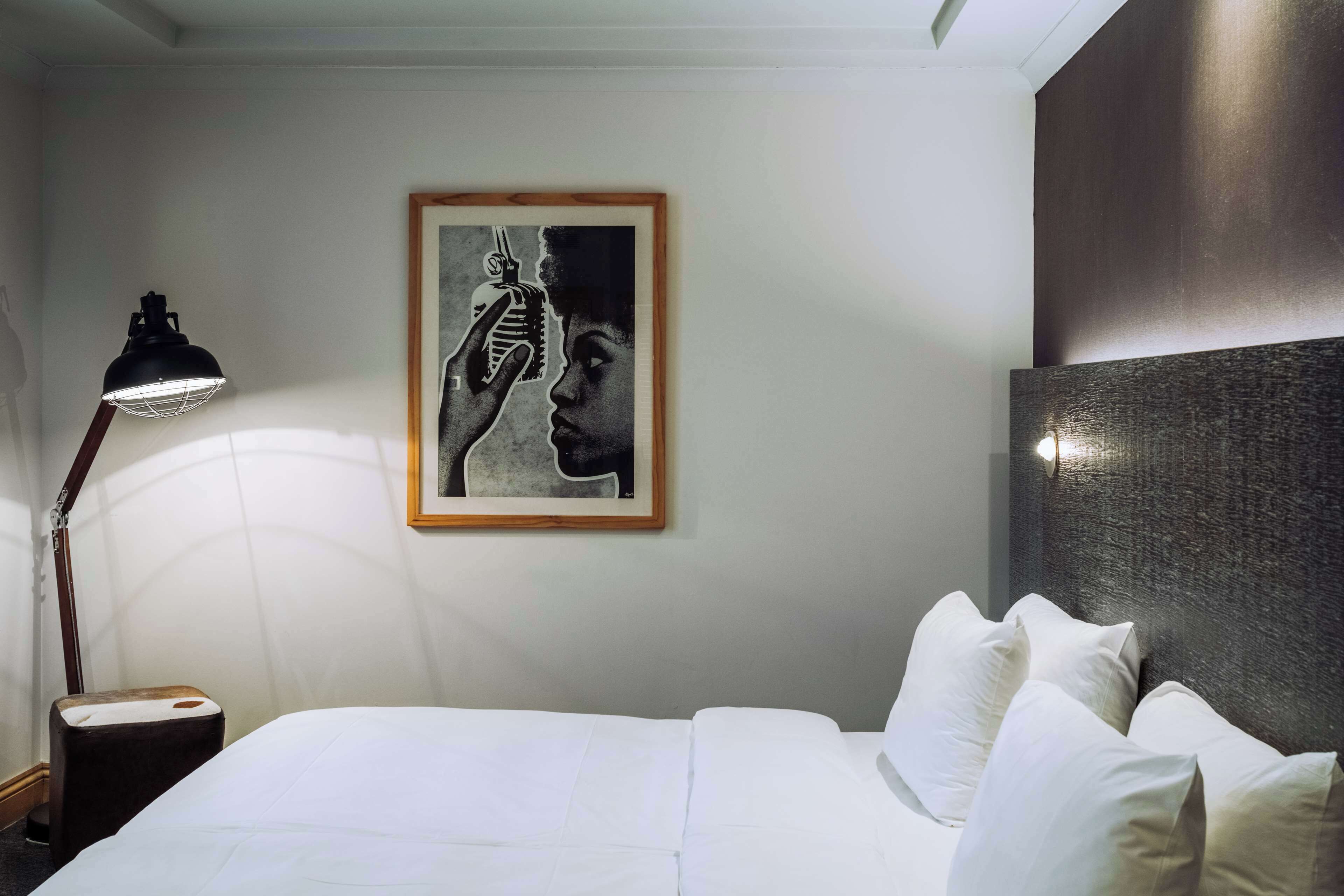 penta junior suite | hypo-allergenic bedding, desk, laptop workspace, blackout curtains