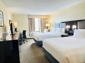 Pillowtop beds, in-room safe, desk, laptop workspace
