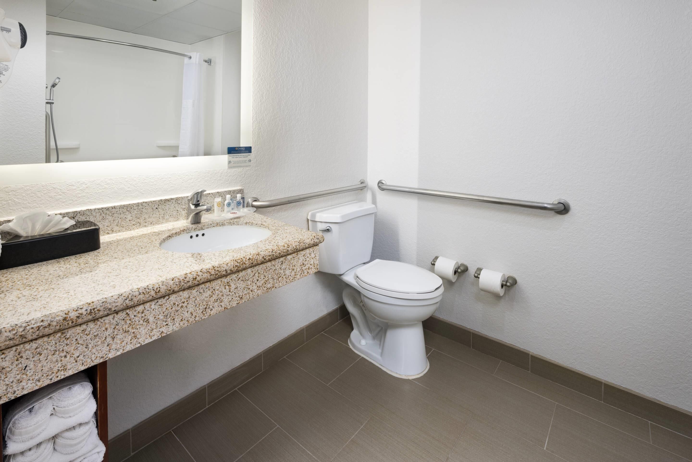 suite, 1 king bed with sofa bed, accessible, non smoking | 1 bedroom, egyptian cotton sheets, premium bedding, pillow-top beds