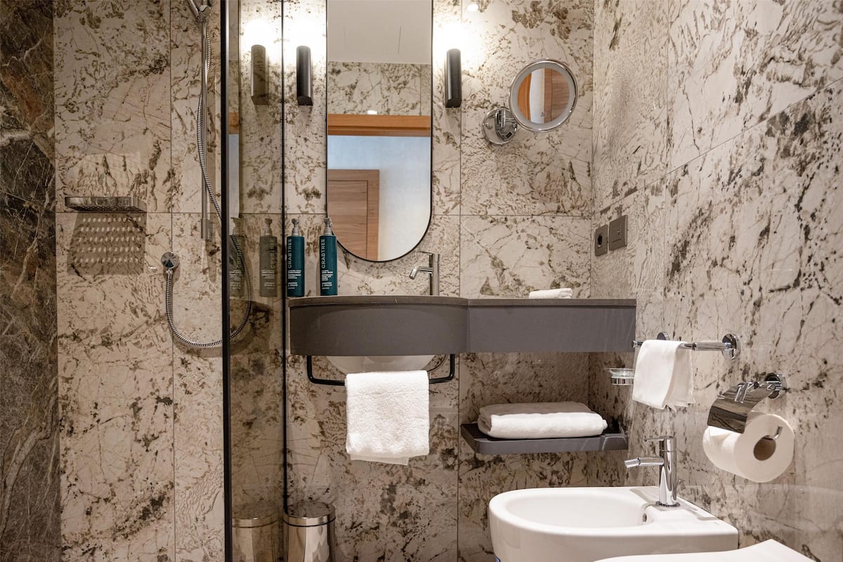 Douche de la salle de bain