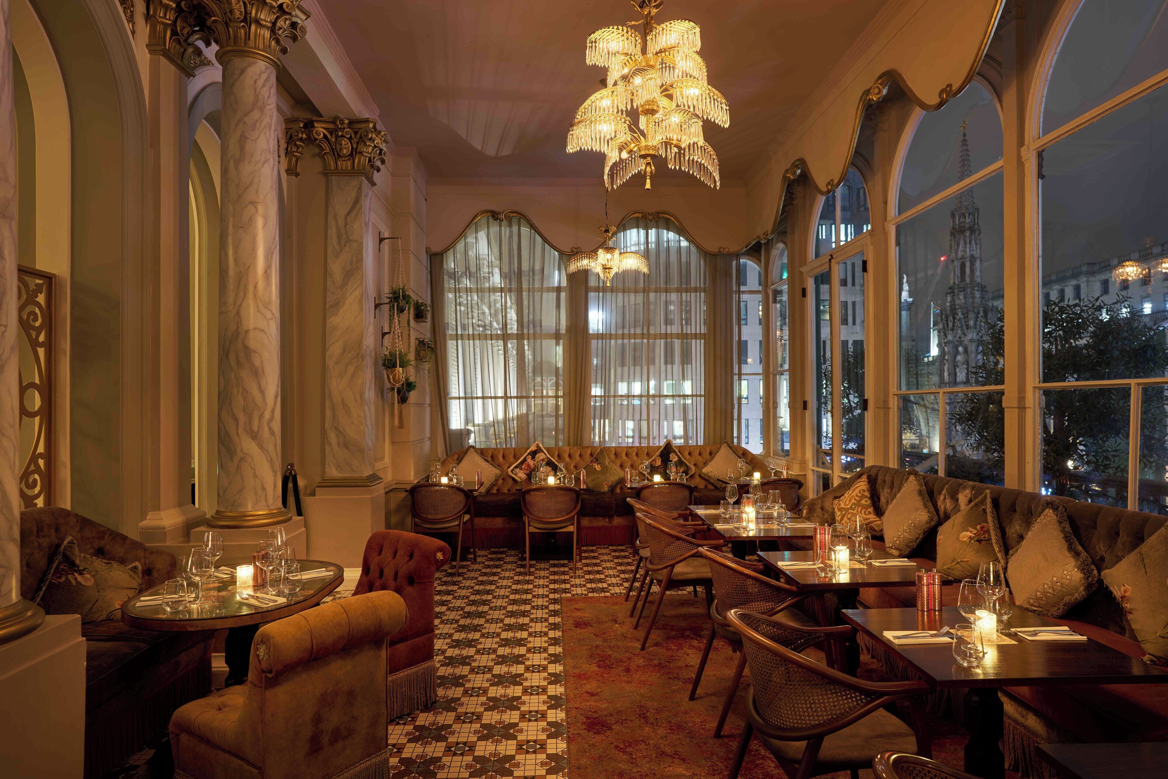 breakfast, lunch, dinner served; modern european cuisine