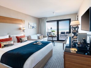 Superior Room, 1 Queen Bed with Sofa bed, Terrace, Sea View