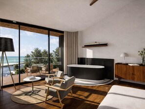 Premium bedding, minibar, in-room safe, desk