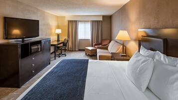 Camera Standard, 1 letto king, non fumatori, frigorifero e microonde (with Sofabed) | Una cassaforte in camera, una scrivania, postazione laptop