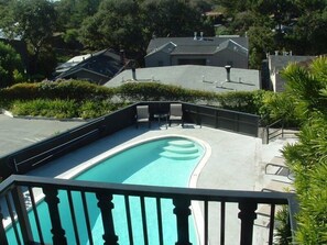 Standard Room, 1 Queen Bed, Pool View | View from room