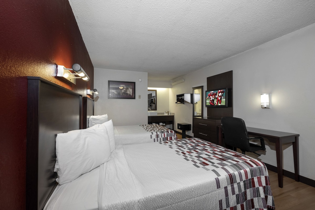 Bureau, Wi-Fi gratuit, draps fournis, réveils