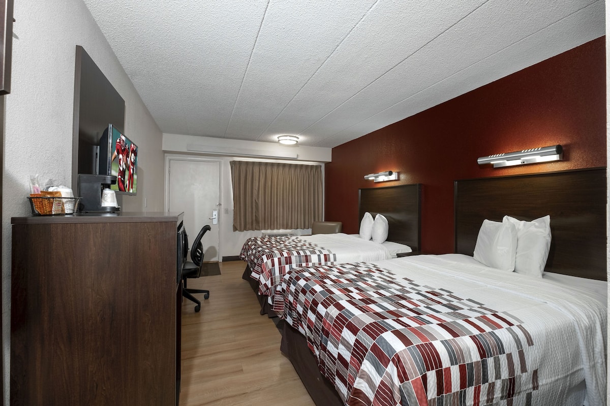 Bureau, Wi-Fi gratuit, draps fournis, réveils