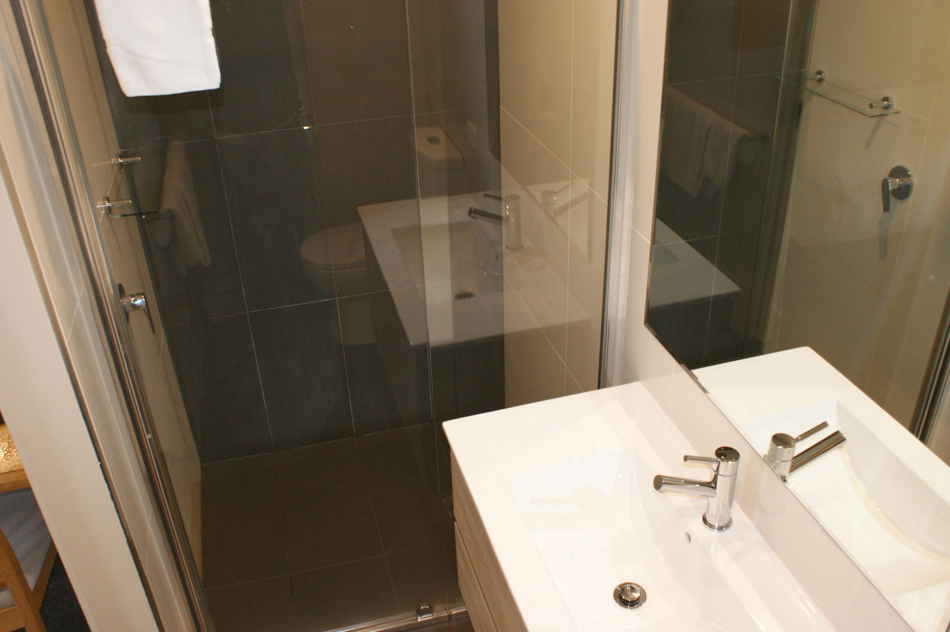 free toiletries, hair dryer, towels, soap