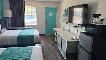 In-room safe, desk, iron/ironing board, rollaway beds