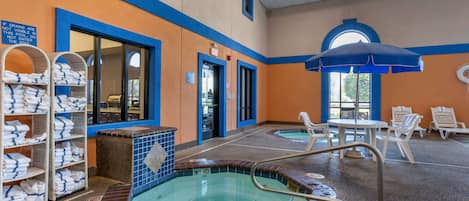 Una piscina techada