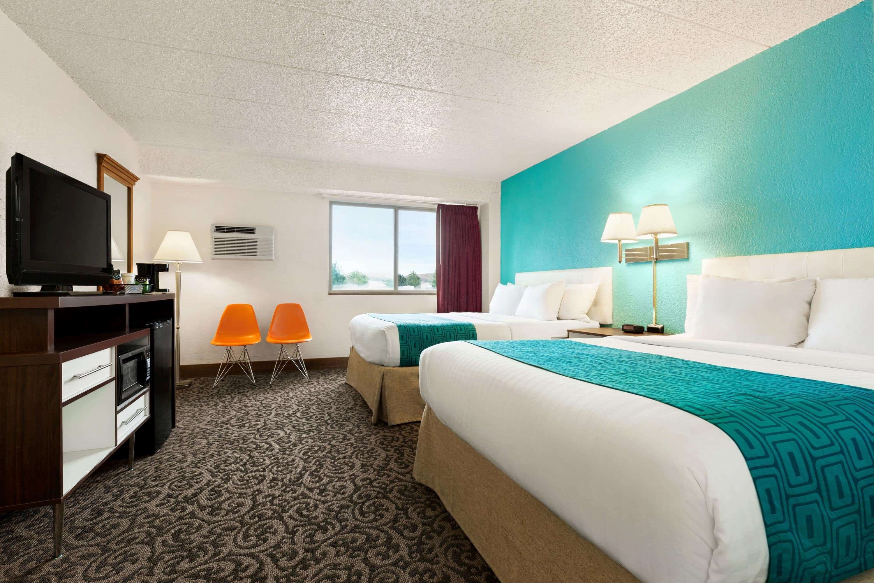 In-room safe, desk, blackout curtains, iron/ironing board