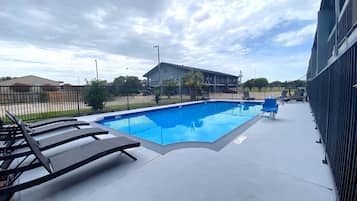 Seasonal outdoor pool