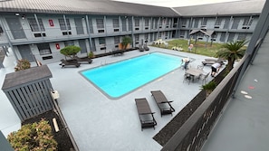 Seasonal outdoor pool