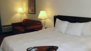 Premium bedding, down comforters, Tempur-Pedic beds, desk