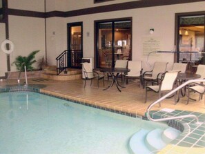 Indoor pool, outdoor pool