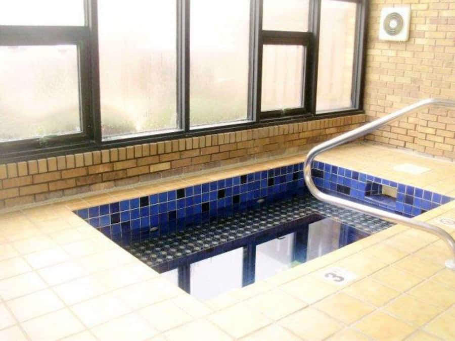Een binnenzwembad en een seizoensgebonden buitenzwembad