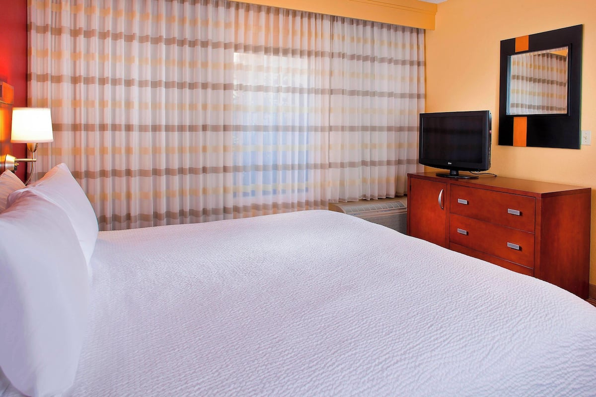 Suite, 1 Bedroom | Premium bedding, desk, laptop workspace, iron/ironing board