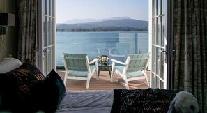 Hazel Lake View with Balcony | 1 bedroom, premium bedding, in-room safe, individually decorated