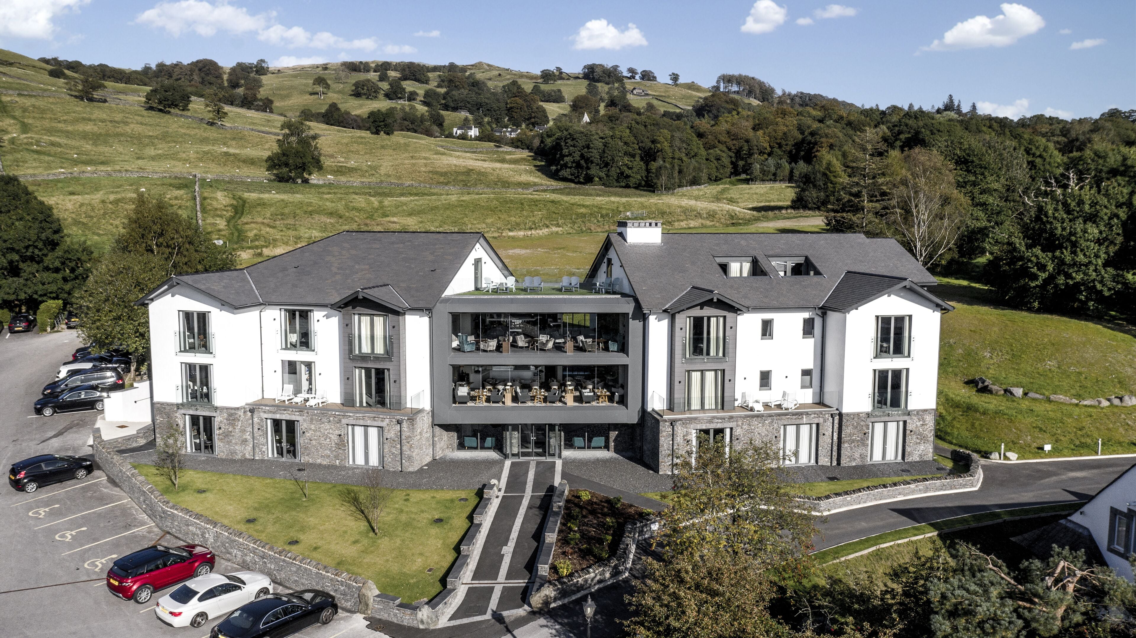 Fassade der Unterkunft