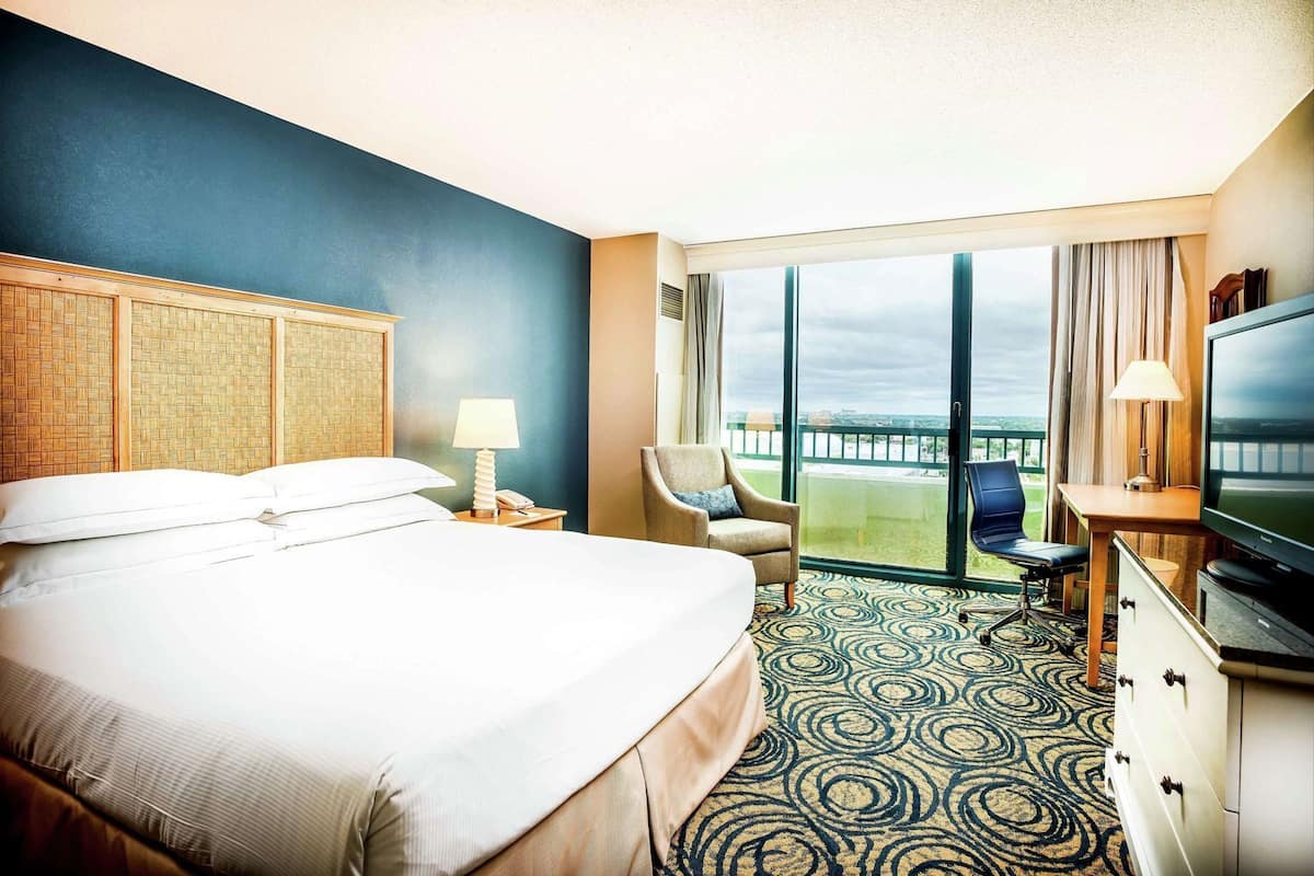 Premium bedding, pillowtop beds, in-room safe, desk