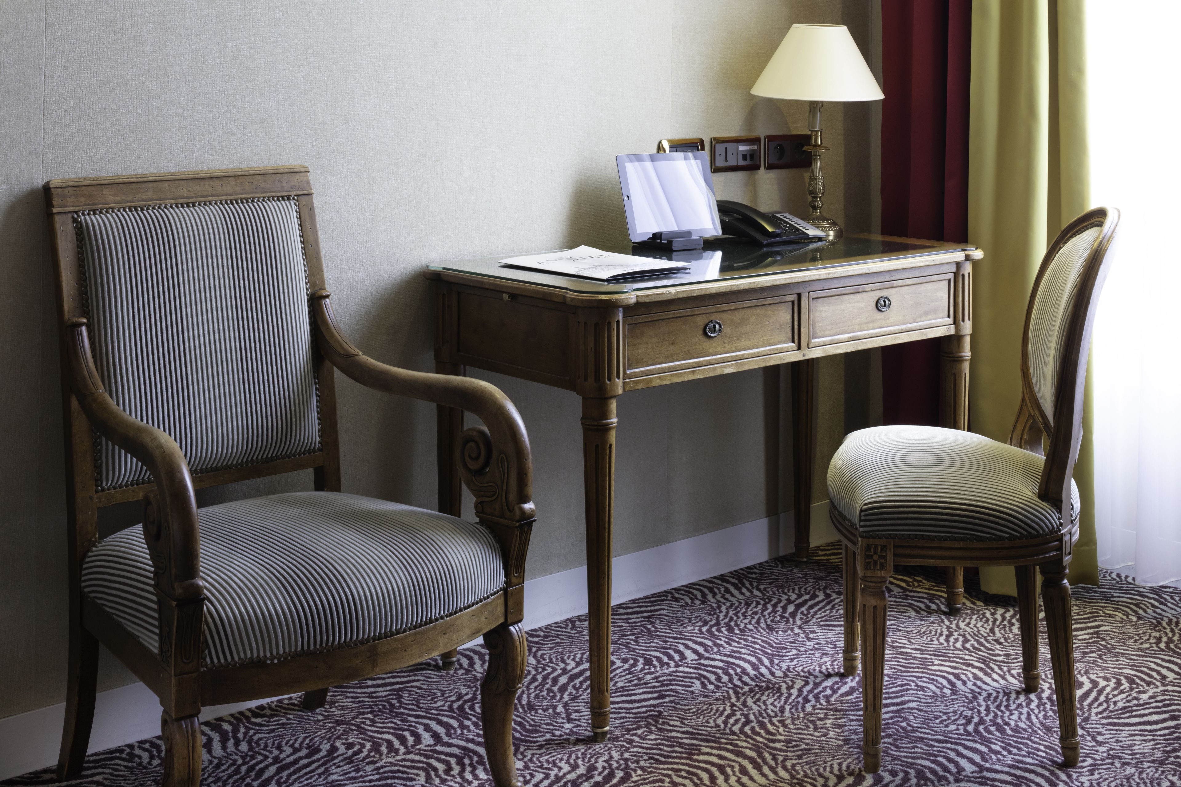 superior double room, garden side - free soft minibar, chromecast - snacks, digital press | free minibar items, in-room safe, desk, blackout curtains