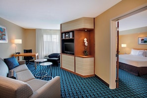 Suite, 1 Schlafzimmer | Wohnzimmer