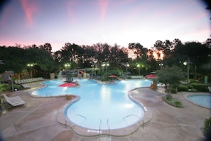 5 outdoor pools