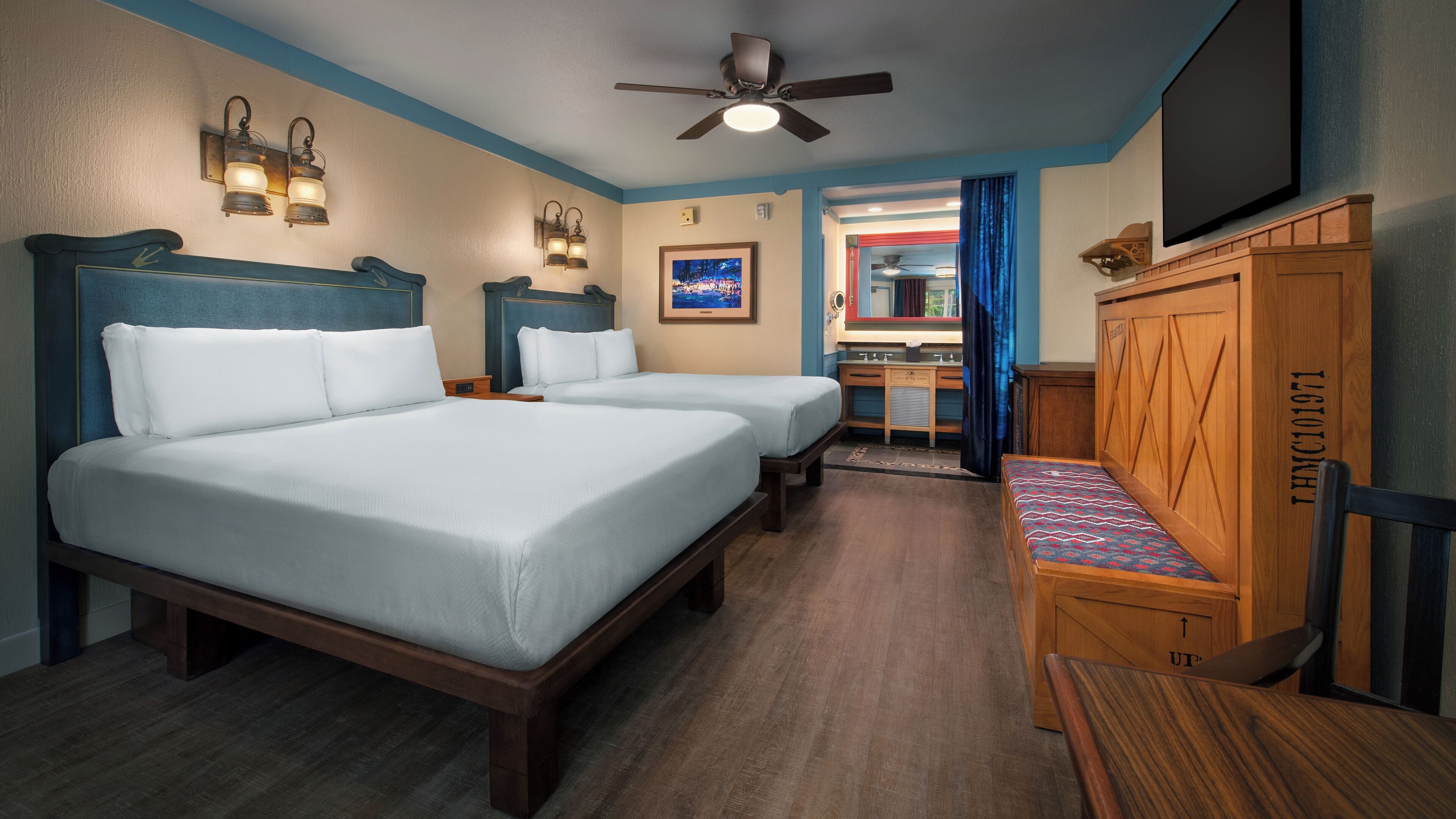 In-room safe, blackout drapes, iron/ironing board, free WiFi