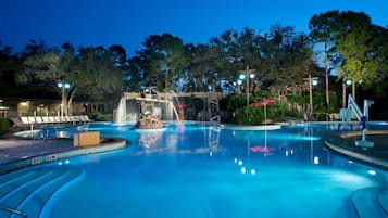 5 outdoor pools