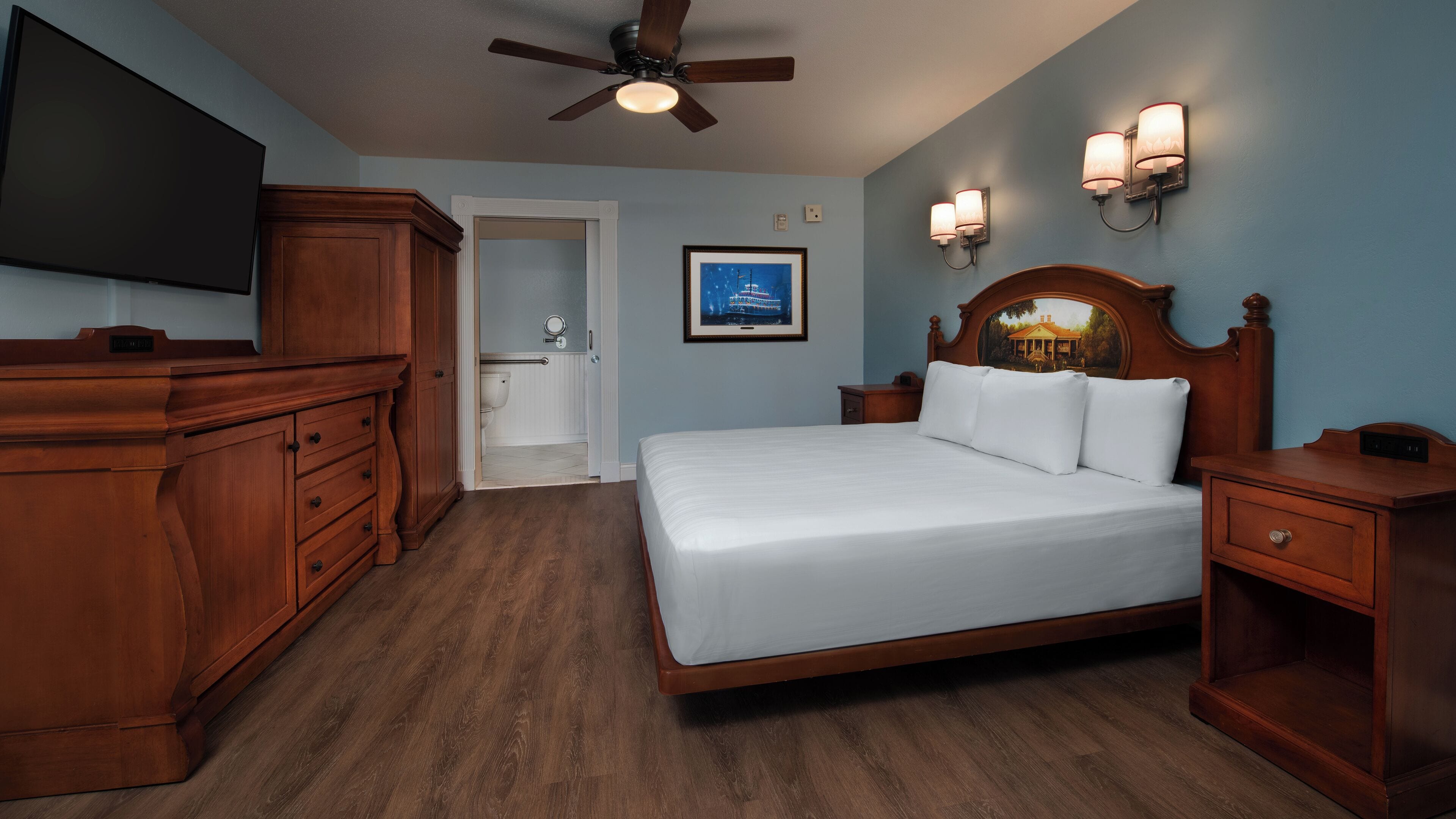 In-room safe, blackout drapes, iron/ironing board, free WiFi