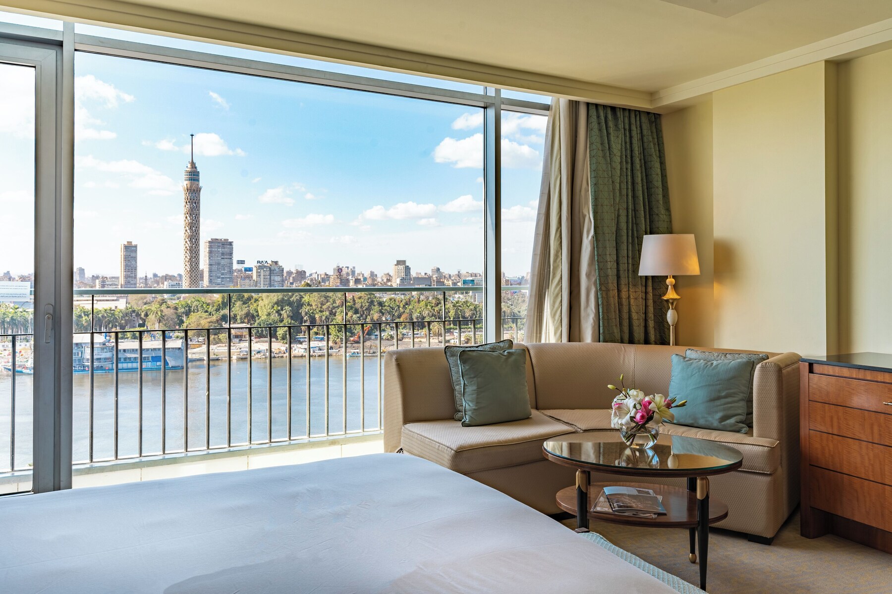 Egyptian cotton sheets, premium bedding, minibar, in-room safe
