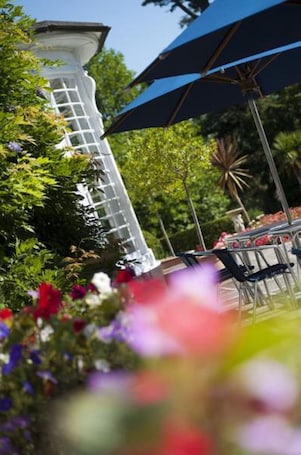Garden. Penmere Manor Hotel