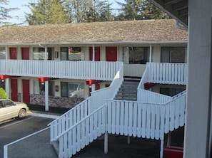 Majoituspaikan julkisivu