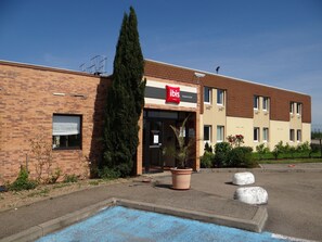 Fassade der Unterkunft