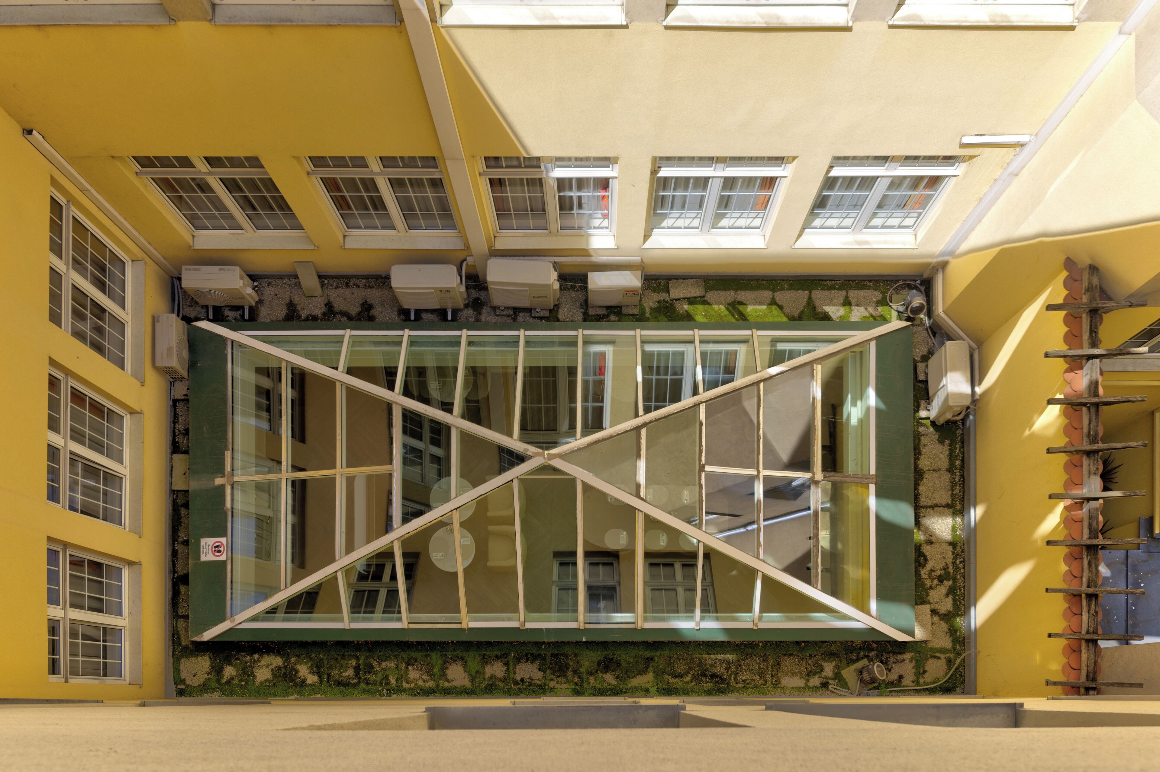 Blick auf den Innenhof