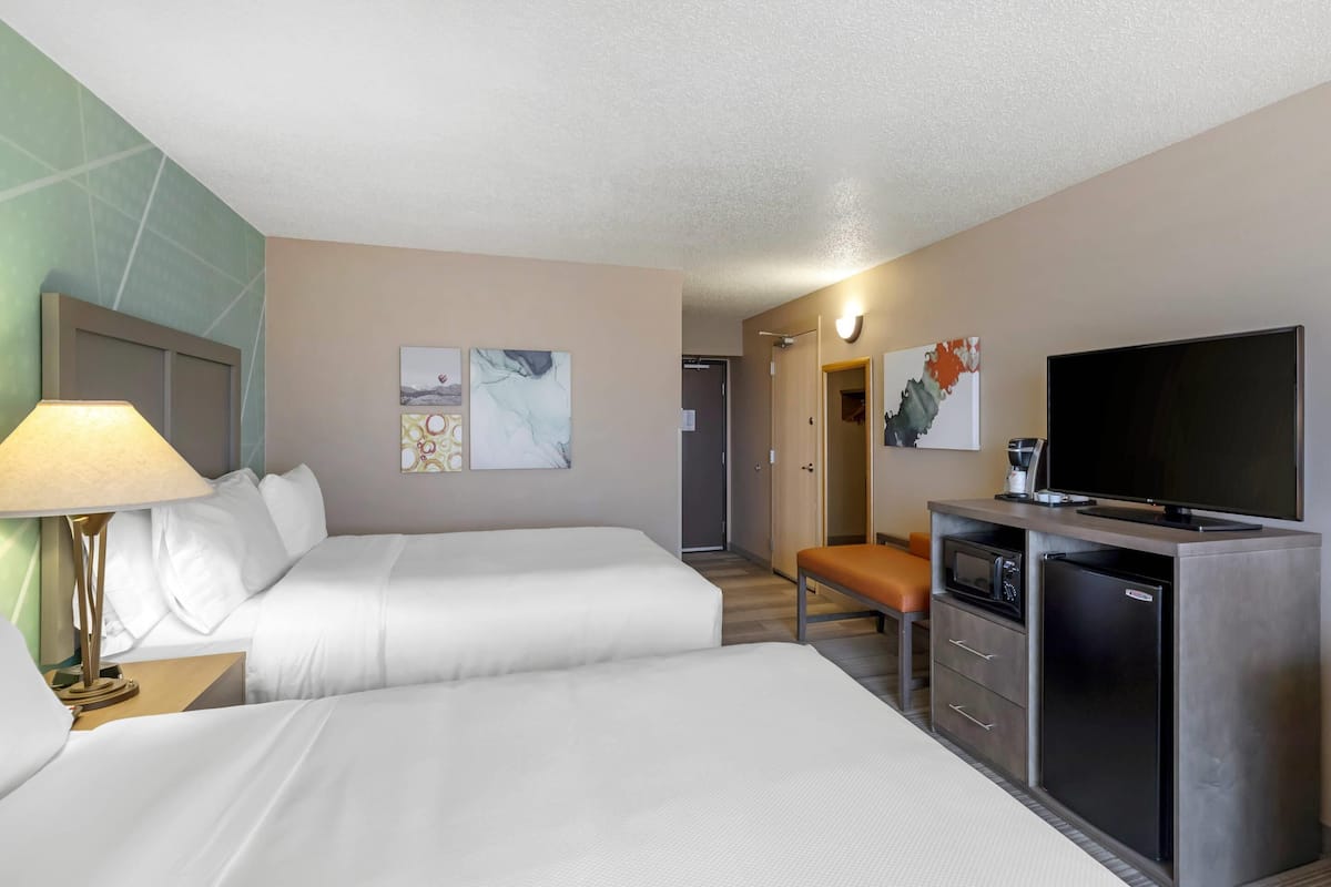 Standard Room, 2 Queen Beds, Non Smoking | Egyptian cotton sheets, premium bedding, down duvets, pillow-top beds