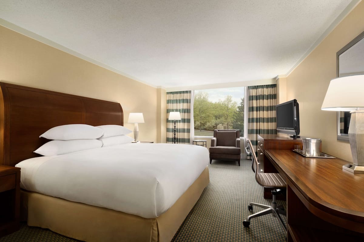 Premium bedding, pillow-top beds, in-room safe, desk